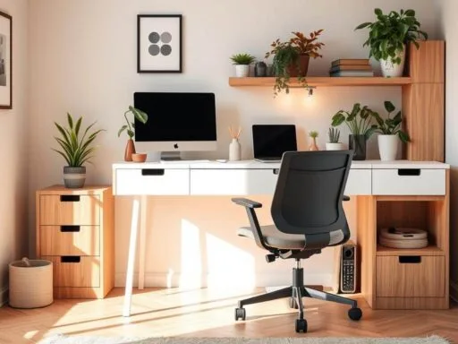 Portable Office Desks for Small Home