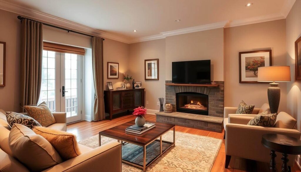 Decorating Ideas for Small Living Room with Fireplace Best Tips