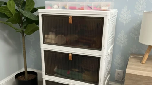 collapsible plastic storage boxes for small spaces